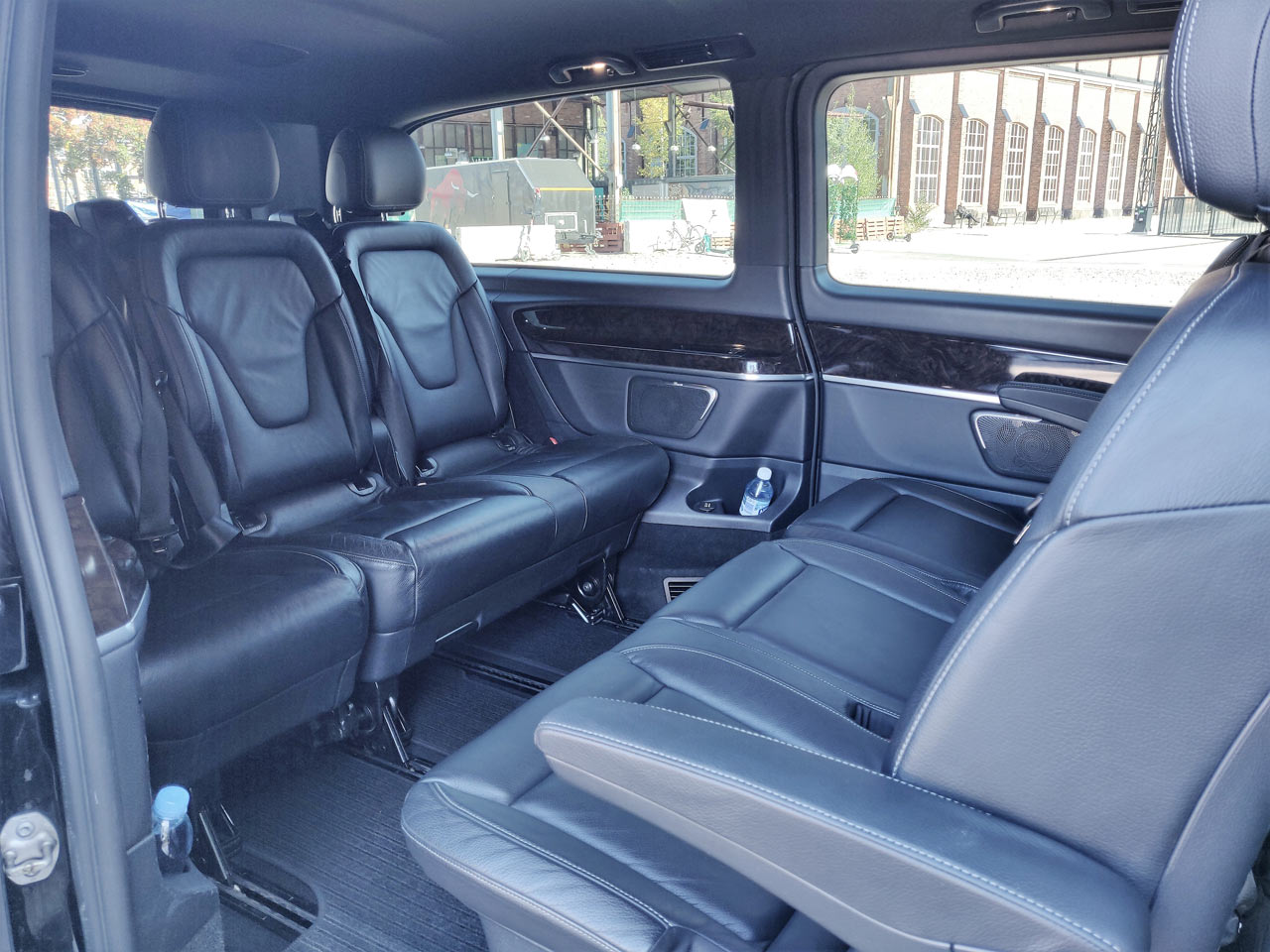 Limo Finland's VIP van interior
